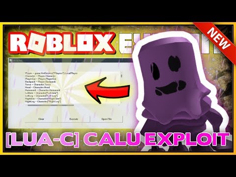 NEW ROBLOX EXPLOIT: CALU EXPLOIT (PATCHED) UNRESTRICTED [ LUA-C ] SCRIPT EXECUTOR! (Sep 4th)