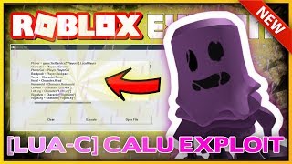 NEW ROBLOX EXPLOIT: CALU EXPLOIT (PATCHED) UNRESTRICTED [ LUA-C ] SCRIPT EXECUTOR! (Sep 4th)