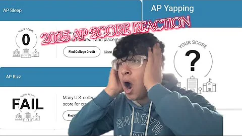 2025 AP SCORES REACTION! (AM I COOKED?)
