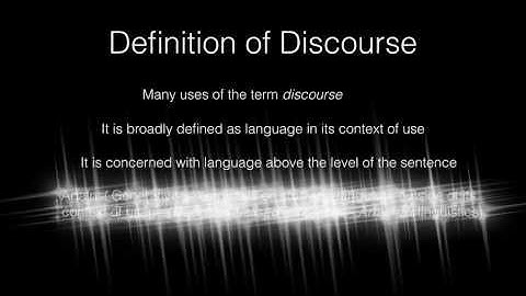 Discourse For ELT Introduction
