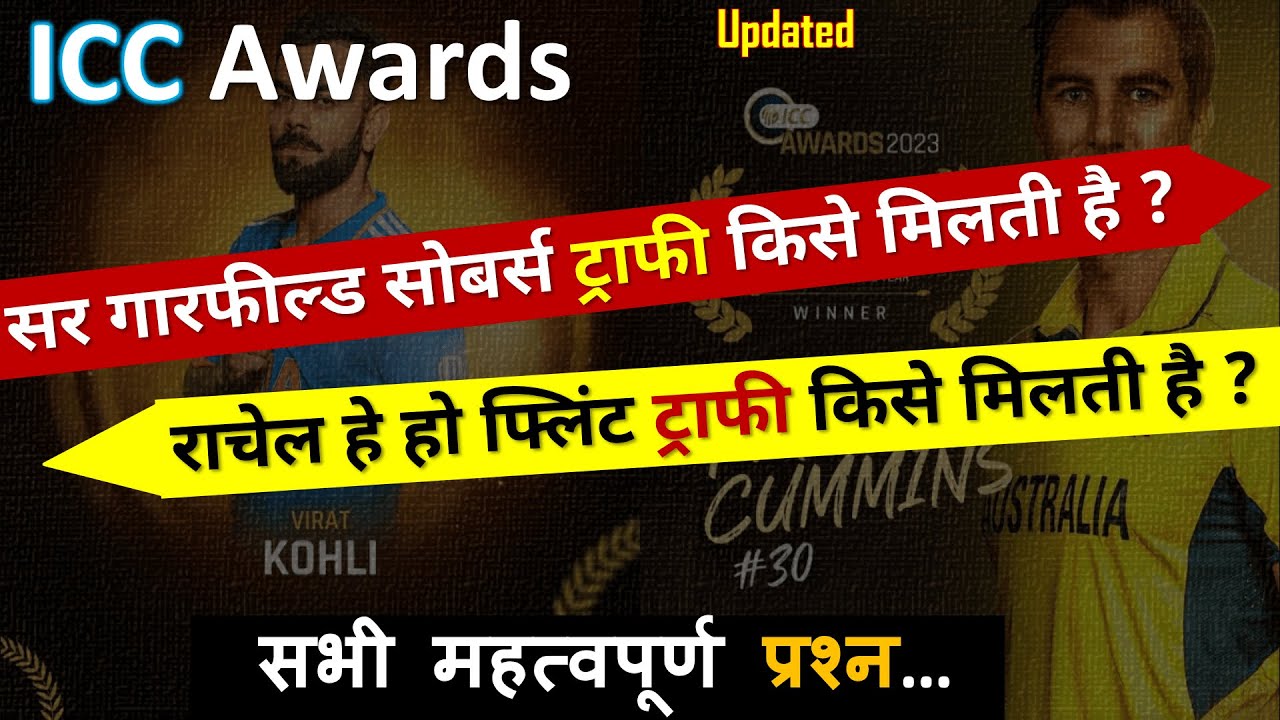 ICC Awards 2023 | Sports current affairs 2023 | Khel current affairs ...