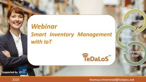 Smart Inventory Management with IoT devices by TeDaLos