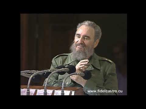 Fidel: "It was a privilege to enter this university"