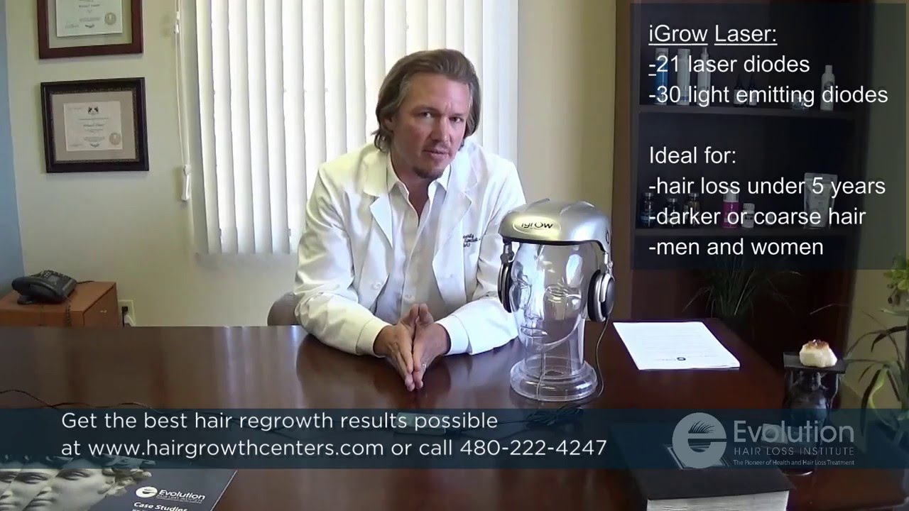 iGrow Laser Review and Explanation by Trichologist William Gaunitz