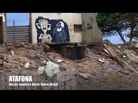 Coastal Erosion in Atafona, Brazil