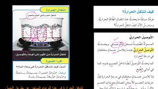 الفصل الثامن - الطاقة - ما الحرارة -  كيف تنتقل الحرارة ؟