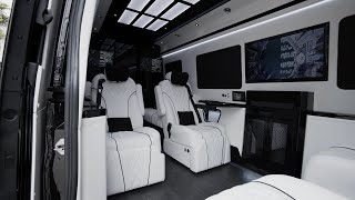 White Interior Mercedes Sprinter
