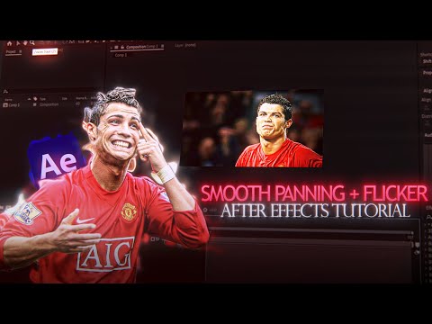 Create Smooth Panning & Flicker Effects in After Effects | After Effects Tutorial