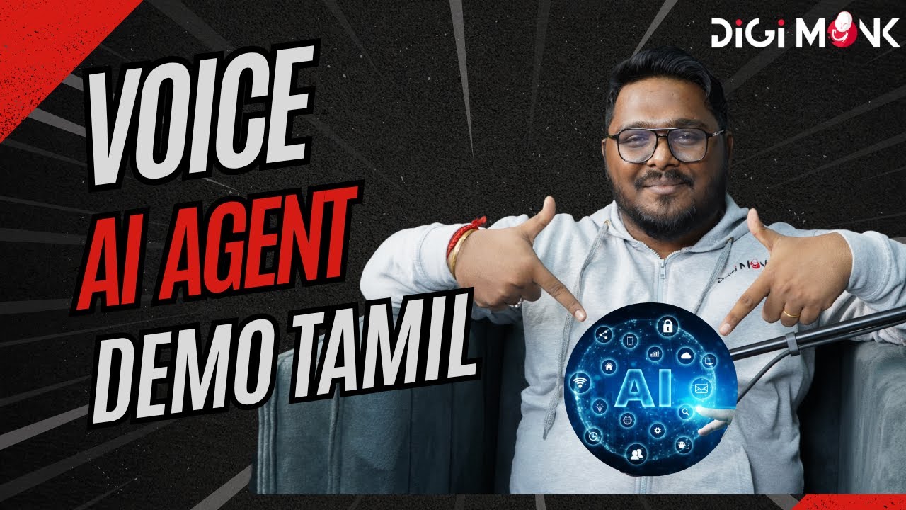 Voice Call AI Agent Demo in Tamil | How It Works + Real Conversation - Agentic AI Series in Tamil