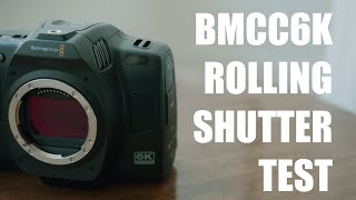 BMCC6K Full Frame ROLLING SHUTTER TEST vs BMPCC6K | 6K Open Gate vs 4K S35 by Matteo Bertoli 18,507 views 8 months ago 1 minute, 37 seconds