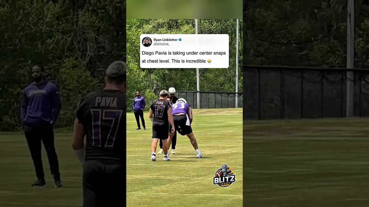 There’s just no way Diego Pavia is 5’10 #nfl #nfldraft #ravens