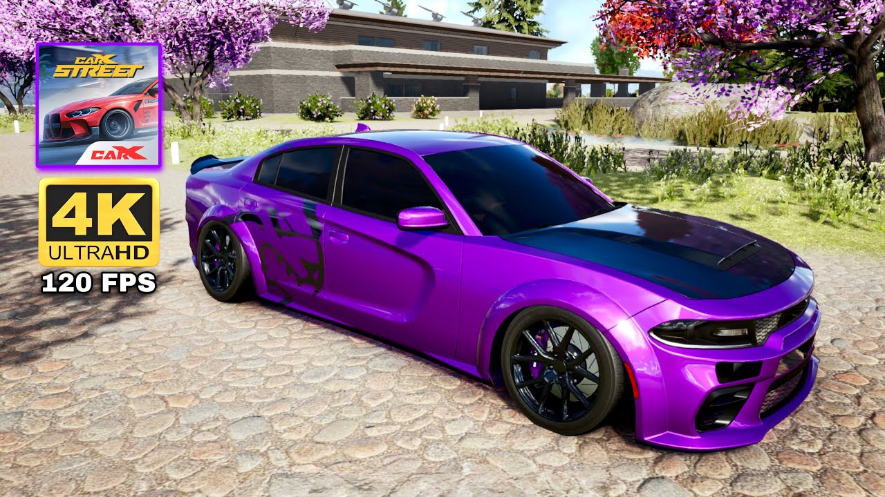 Dodge Charger SRT Hellcat (DC2) - Carx Street | Build, Customisation | 4K 120FPS Graphics