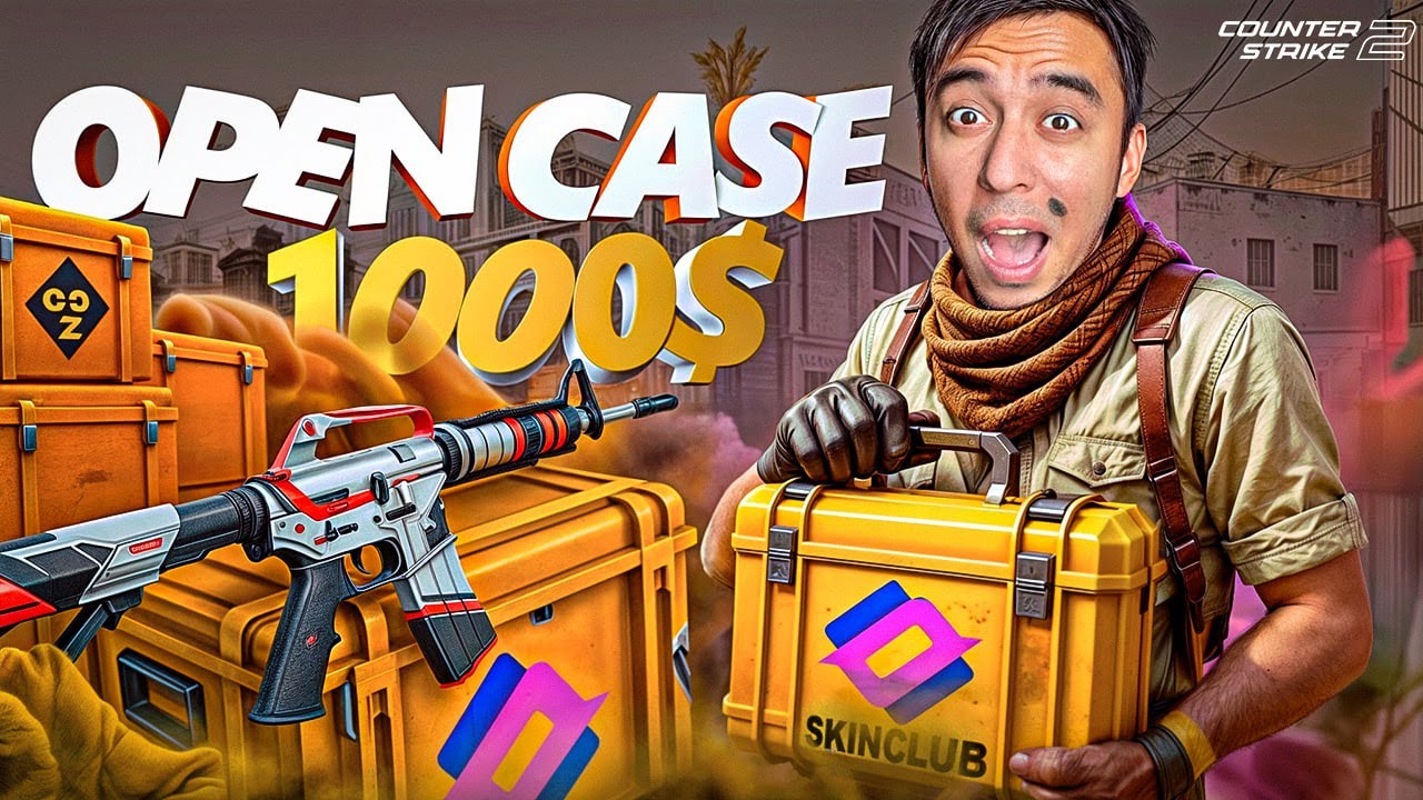 1000$-GA BIRINCHI MARTA OPEN CASE QILISHIM ➔ CS2 - SKIN CLUB