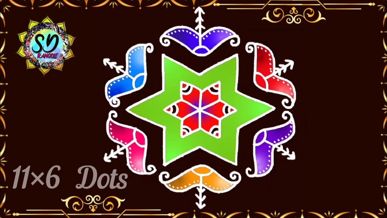 Sri Rama Navami Special Rangoli design/festival special rangoli design ...