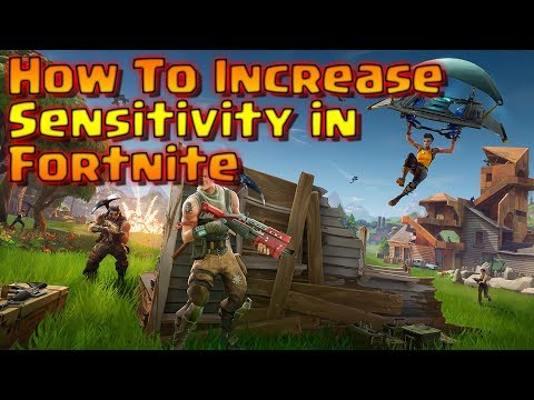 How To Change Scope Sensitivity in Fortnite | How To Turn sensitivity up in fortnite