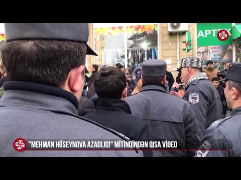 19 yanvar mitinqi - Xalq oyanır, polis qorxuya düşür
