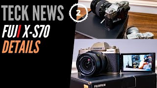 Teck News - Fujifilm X-S10 details