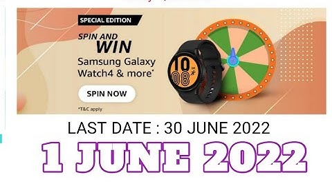 Amazon Funzone June Edition Jackpot Quiz Answers Today|1 June 2022| Daily Quiz Time