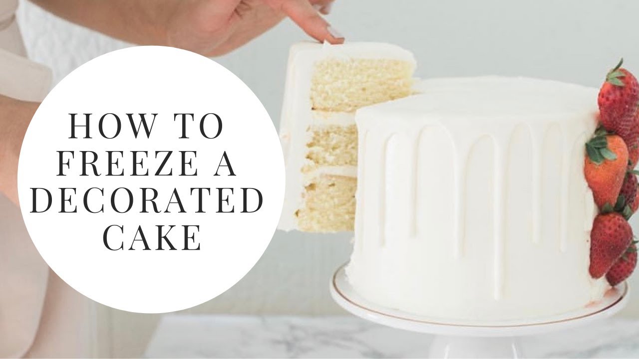 How to Freeze Cake