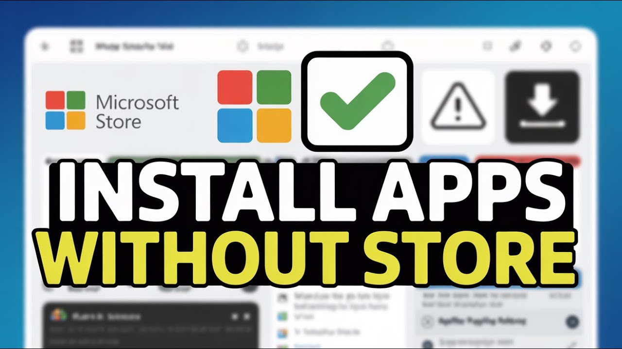 Manually Store No Microsoft Store? Install Store Apps Manually on Windows (Easy Fix ...