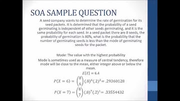 Essentials of Exam P: Binomial Distribution