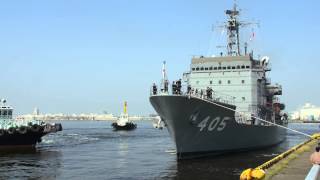 2015-04-27 潜水艦救難母艦「ちよだ」出港