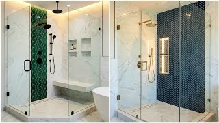 100 Modern Shower Box Design Ideas 2026 | Small Bathroom Walk-In Shower & Washroom Tile Trends