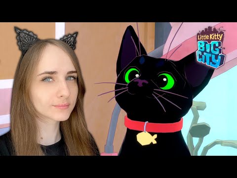 Видео: Котик дома! - Прохождение Little Kitty, Big City #3