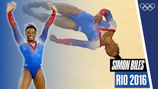 Simone Biles  Spectacular Debut  Her FirstEver Olympic Routine❗