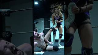 Violet Nyte Savagely Taking Out Tyler Owens Legs On Spinebustertv Underground
