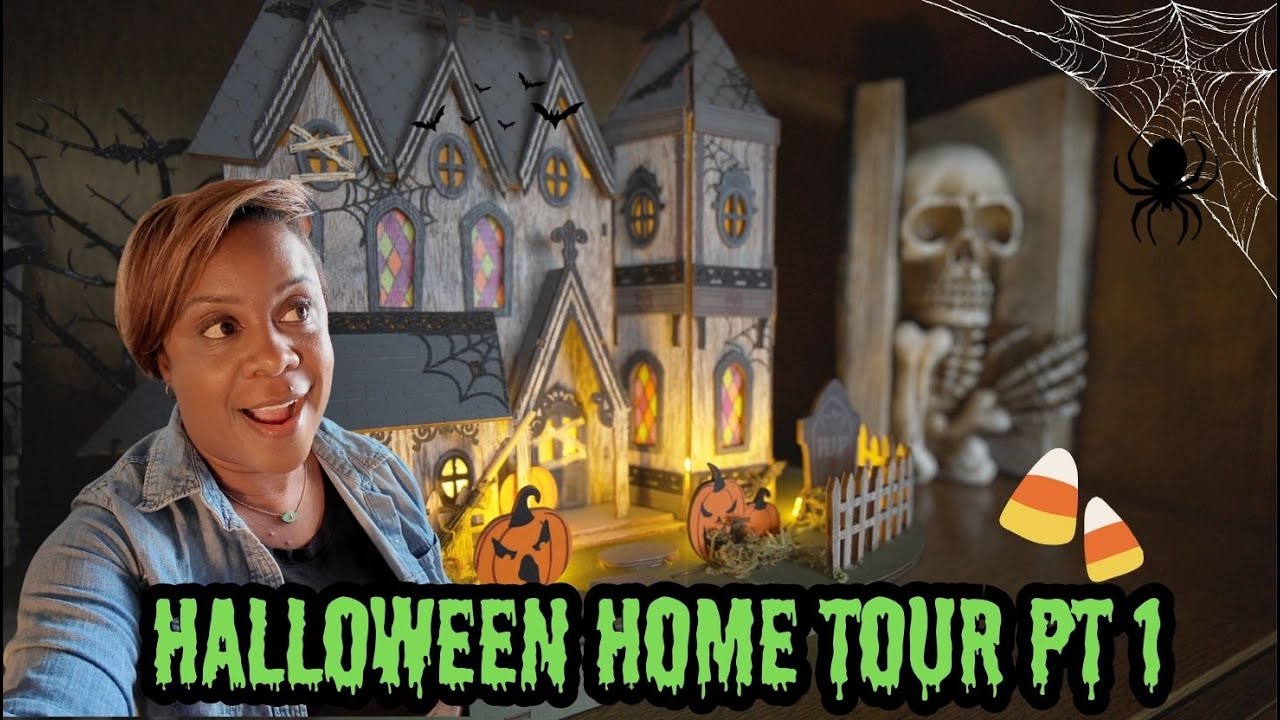 halloween home tour pt 1 | vlog