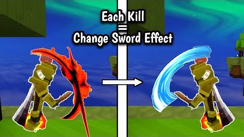 Bedwars But After Each Kill I Change My Sword Effect [Blockman Go]