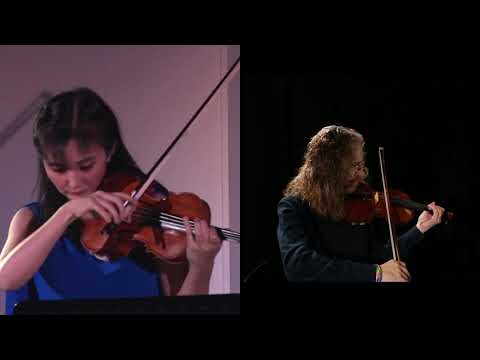 大島莉紗＆ロマン・ミンツ２台ヴァイオリンリサイタル　Lisa Oshima & Roman Mints Two Violins  28.12.2020