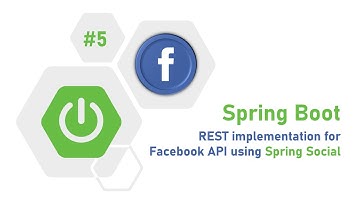 5 - REST implementation for Facebook API using Spring Social #SpringBoot #SpringSocial #FacebookAPI