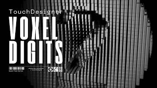 TouchDesigner Tutorial: Voxel Digit Animation with Data Packing (Easy) screenshot 4