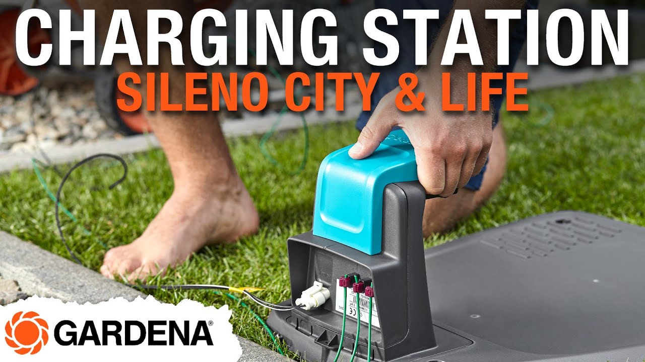 Gardena Sileno City 500 Akku Wechseln GARDENA SILENO City and Life Installation Video 2 : Installing the