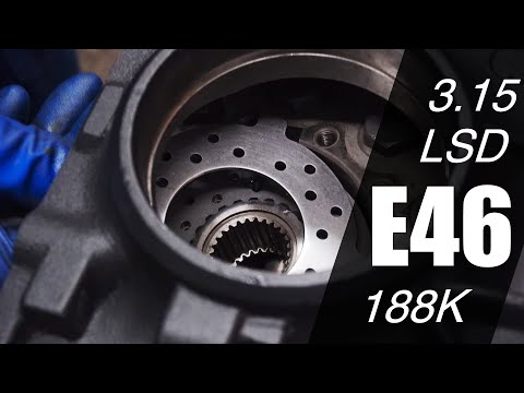 Редуктор с блокировкой BMW E46 (LSD 3,15 188K)