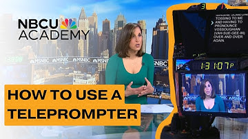 Anchoring and Teleprompters 101