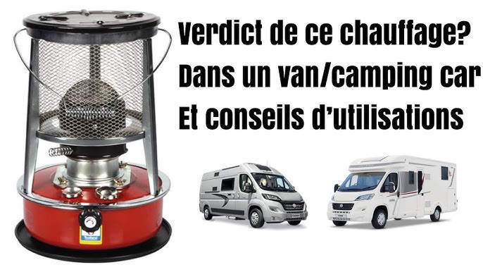 Chauffage céramique 500W/1000W 230V pour camping-car﻿