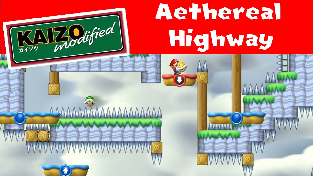 NSMBW Ultra Star Kaizo AETHEREAL HIGHWAY by FatYoshi69 [A NEW KAIZO ERA]