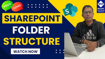 📁 Complete Folder Structure of a SharePoint Document Library | Advantages & Disadvantages Explained