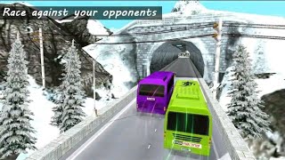 Hill Climb Bus Racing Multiplayer Mode - Android Gameplay. screenshot 5