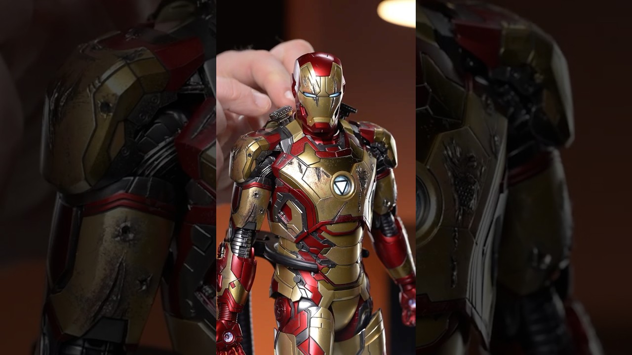 First Look: Hot Toys Iron Man Mark XLII (2.0) 1:6 Figure