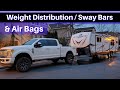 Setting up a Weight Distribution Sway Control Hitch with Airbags