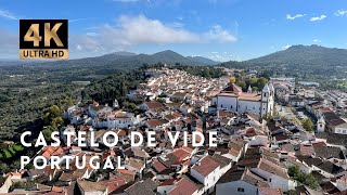 Castelo de Vide, Portalegre | Alentejo - Portugal (Walking Tour 4K, Relax)