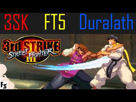 Street Fighter III: Third Strike - 3SK [Yang] vs Duralath [Makoto] (Fightcade FT5)