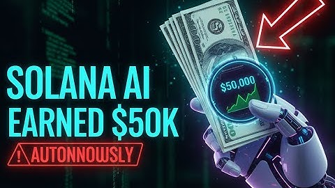 New Solana AI Agent Just Made $50,000 Autonomously (Tutorial)