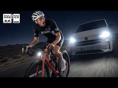 Max wurde vom Pace-Car angefahren?! Live vom Race Across America – Tag 1 & 2 | Fritz Meinecke
