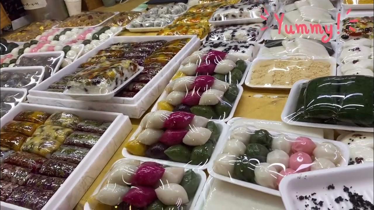 [은마상가 낙원떡집, A Korean rice cake store in Daechidong, Seoul, Korea