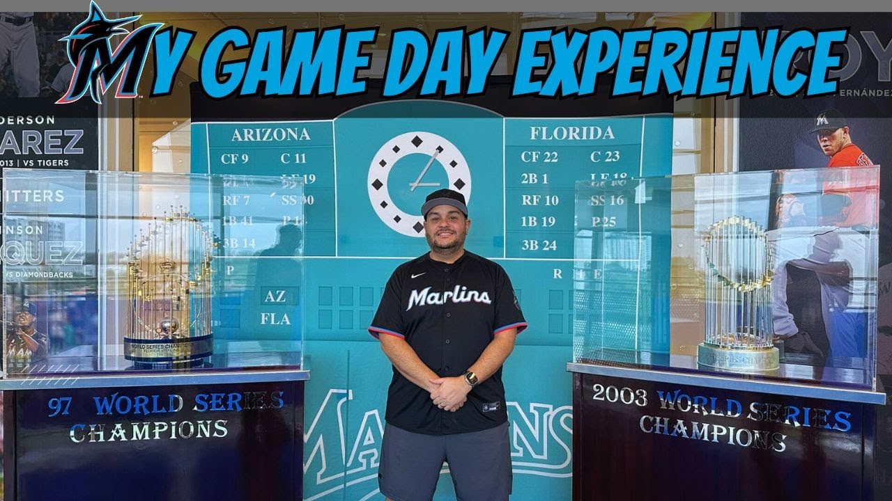 My Miami Marlins Game Day Adventure - Is This The Best Stadium In Baseball?